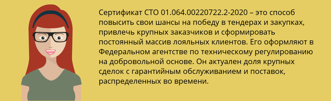 Получить сертификат СТО 01.064.00220722.2-2020 в Удомля